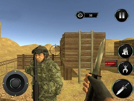 Изображение игры: Army Commando: War Training