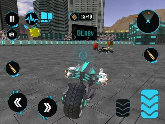 Изображение игры: Bike Fight - Demolition Derby