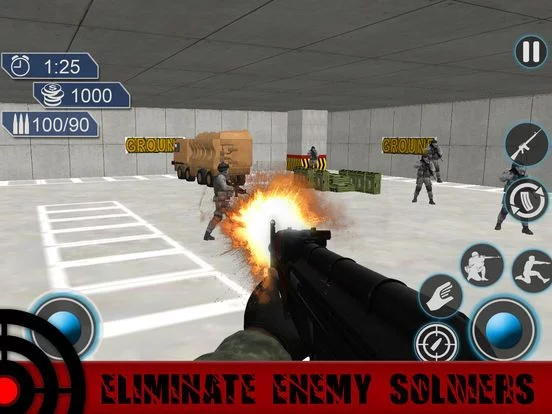 Изображение игры: Commando Shooter- Critical Ops