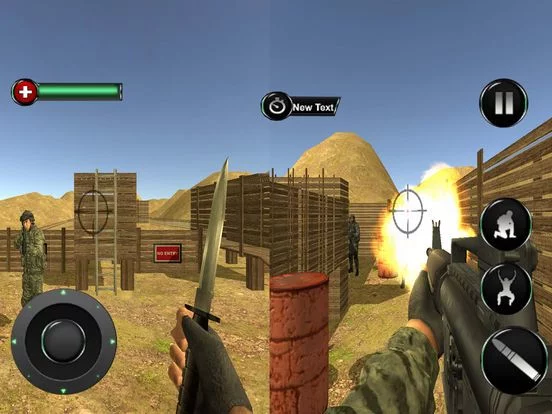 Изображение игры: Army Commando: War Training