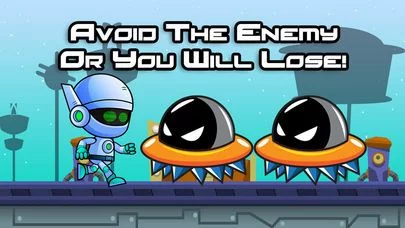 Изображение игры: Jetpack Robot Game