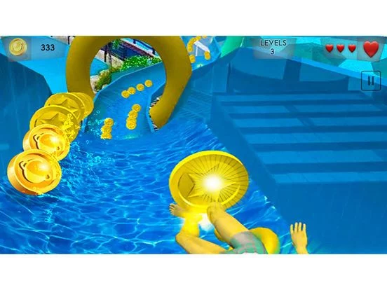 Изображение игры: Extreme Beach Water Slide: Stunt & Ride 2017