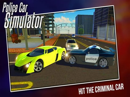 Изображение игры: Police Car Driver Sim 2018