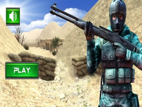 Изображение игры: Frontier Commando Attack