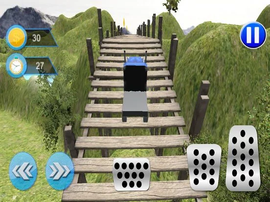 Изображение игры: Off-Road Euro Truck Drive 3d