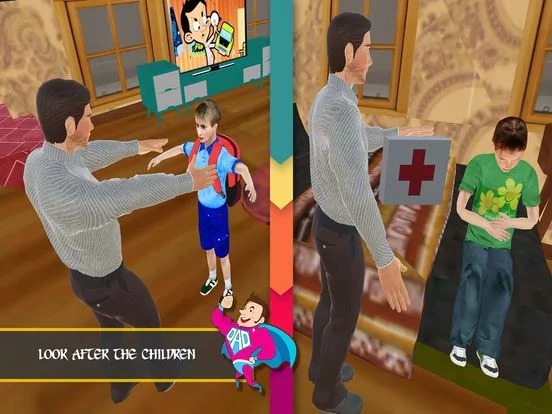 Изображение игры: Virtual Families - Super Dad