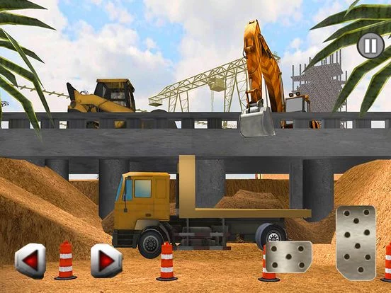 Изображение игры: Bridge Builder- City Truck Sim
