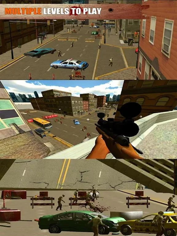 Изображение игры: Zombie Sniper-FPS Frontier War