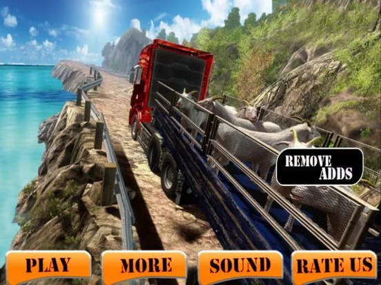 Изображение игры: Animal Cargo Truck 3D