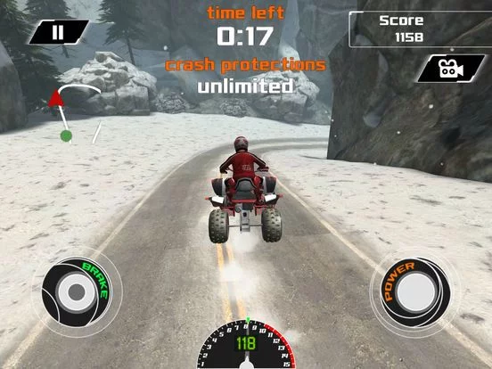 Изображение игры: ATV Snow Racing - eXtreme Real Winter Offroad Quad Driving Simulator Game PRO Version
