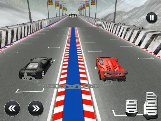 Изображение игры: Chain Cars - Impossible Racing