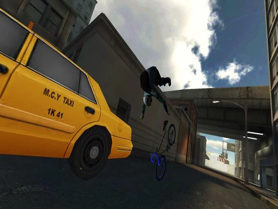 Изображение игры: City Bike Messenger 3D - eXtreme Road Bicycle Street Racing Simulator Game FREE