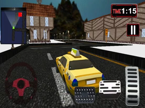 Изображение игры: Rush Taxi Driver 2018