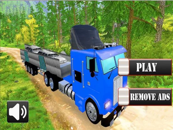Изображение игры: Hilly Cargo Truck 3D