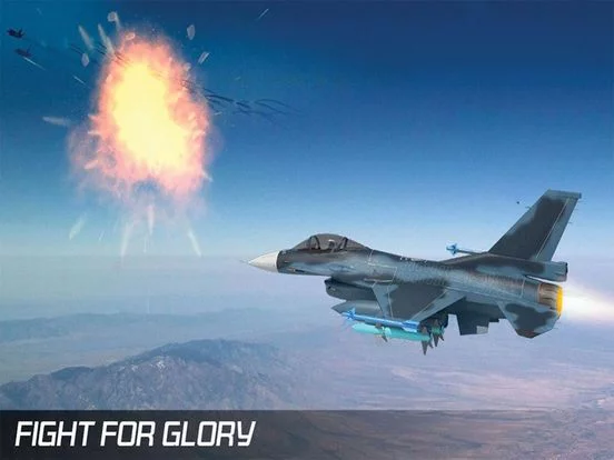 Изображение игры: VR Jet Fighter Simulator Real Virtual Reality Game