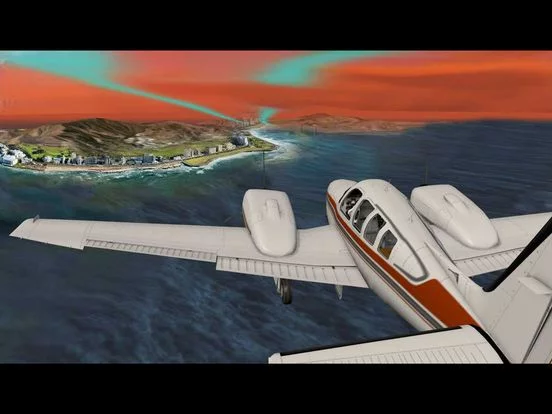 Изображение игры: VR Airplane Flight Simulator for Google Cardboard
