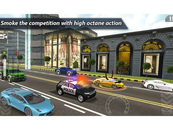 Изображение игры: Highway Police Gangster Chase
