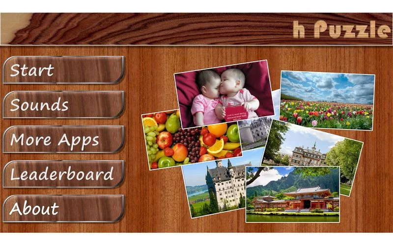 Изображение игры: h Puzzle Lite