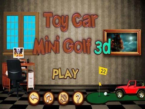 Изображение игры: Toy Car Mini Golf Free: 3D Sports Game