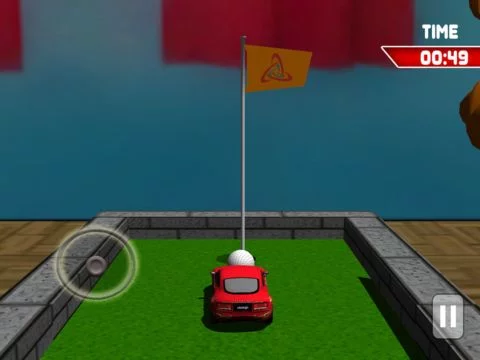 Изображение игры: Toy Car Mini Golf Free: 3D Sports Game
