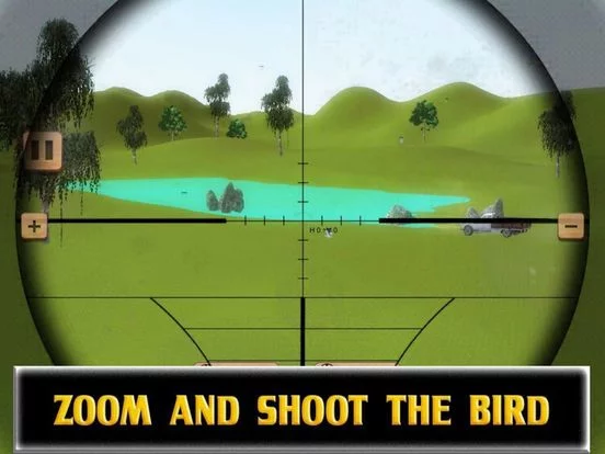 Изображение игры: Forest Shoot Flying Birds