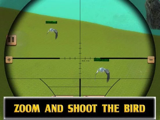 Изображение игры: Forest Shoot Flying Birds