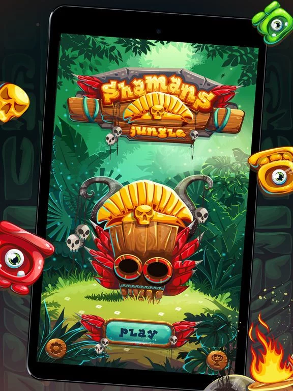Изображение игры: Candy Blaze - Shaman Jungle