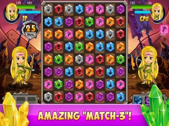 Изображение игры: Battle Magic Jewels