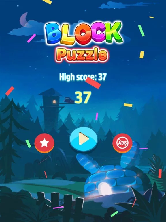 Изображение игры: Block Puzzle Star Color
