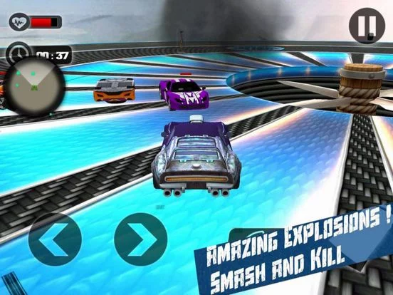 Изображение игры: Race and Shoot Whirlpool Car