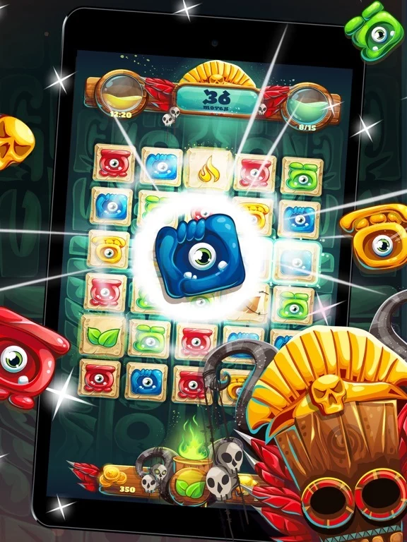 Изображение игры: Candy Blaze - Shaman Jungle