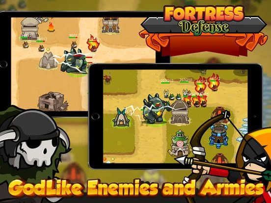 Изображение игры: Fortress Tower Defense - Td Game & Epic Empire