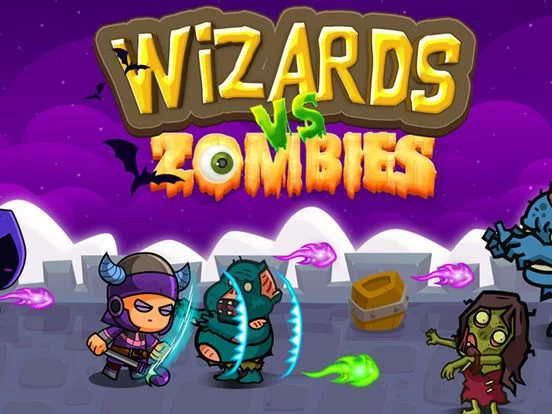 Изображение игры: Zombies Defense vs Wizard Swamp Road Shooting Game
