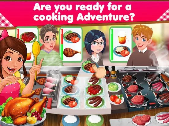 Изображение игры: Cooking Games Paradise Chef - Burger Food Maker