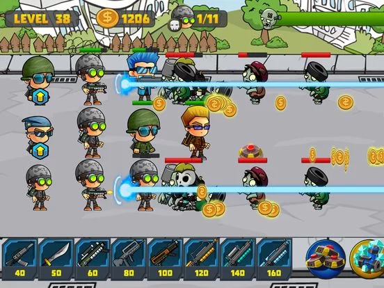 Изображение игры: Zombie Defense vs Snipers - Zombies Games Frontier