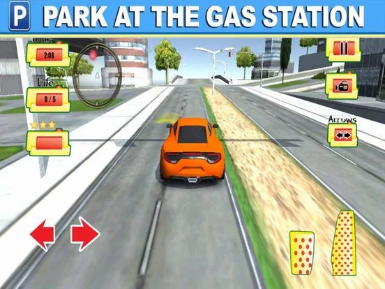 Изображение игры: Gas Station Parking Mission