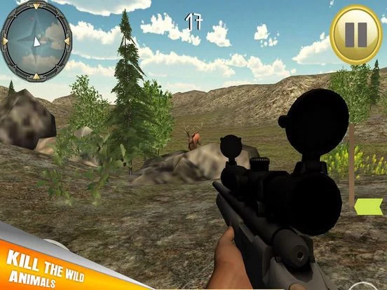 Изображение игры: Sniper Safari Hunting Warrior