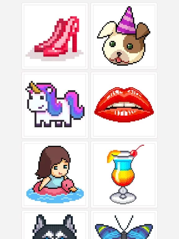 Изображение игры: Pixel Coloring-Color by Number