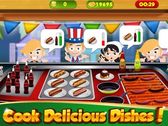 Изображение игры: Cooking Games Burger HOT Fast Food Restaurant Chef