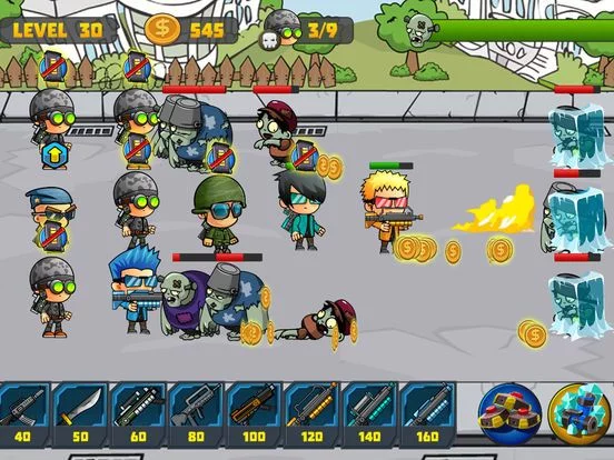 Изображение игры: Zombie Defense vs Snipers - Zombies Games Frontier