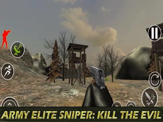 Изображение игры: X Army Commando Attack CS