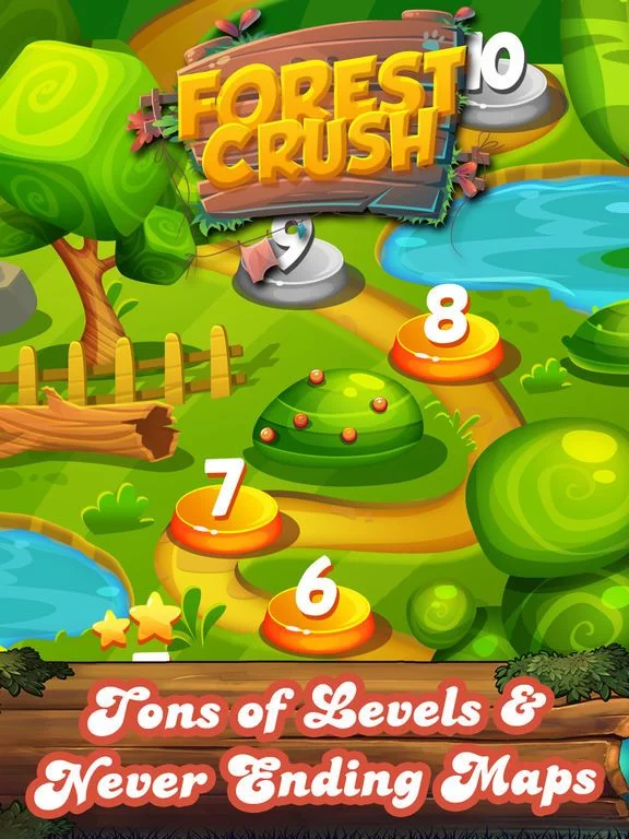 Изображение игры: Forest Fruit Crush - Delicious Candy Line & Jelly