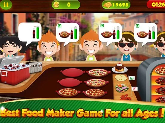 Изображение игры: Cooking Games Burger HOT Fast Food Restaurant Chef