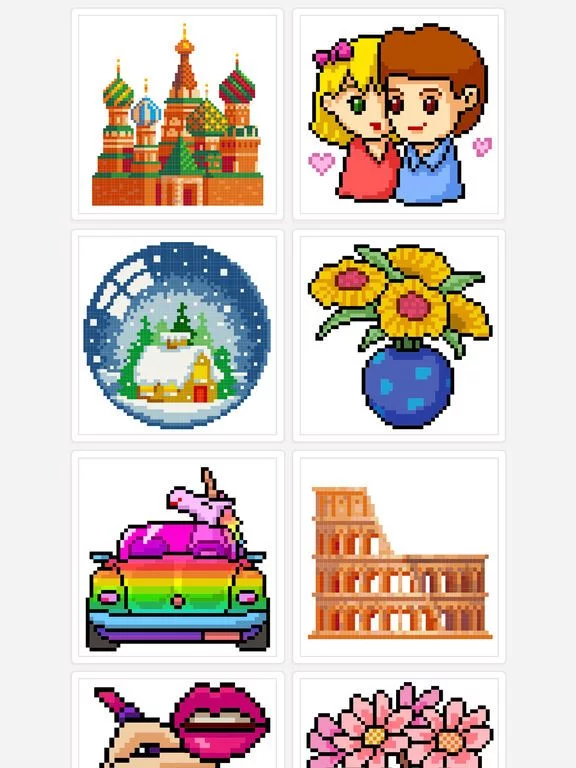 Изображение игры: Pixel Coloring-Color by Number