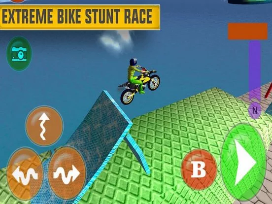 Изображение игры: Stunt Dead Mission: Dirt Bike