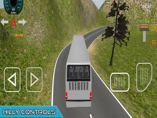 Изображение игры: Hill Tourist Bus: Driving Car