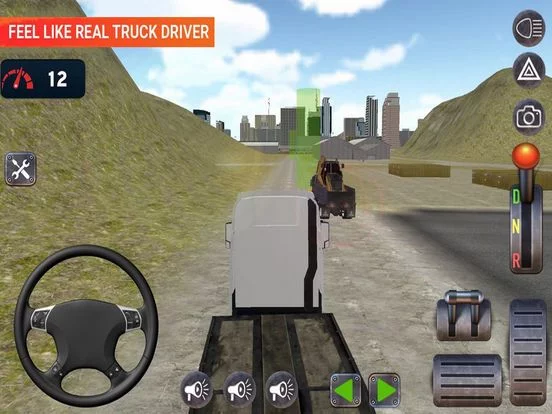 Изображение игры: Trucking World: Mission Danger