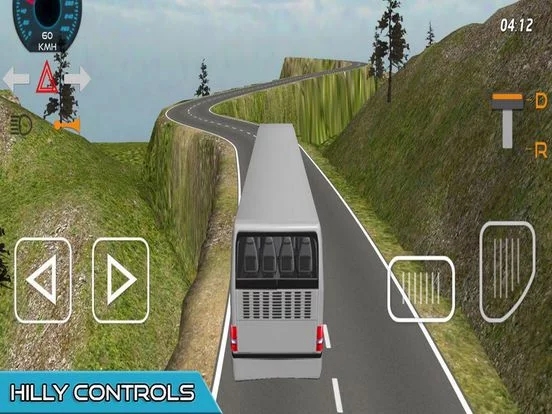 Изображение игры: Hill Tourist Bus: Driving Car