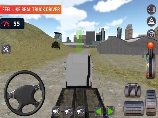 Изображение игры: Trucking World: Mission Danger