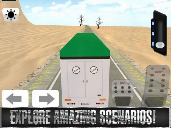 Изображение игры: Model Heavy Truck 3D